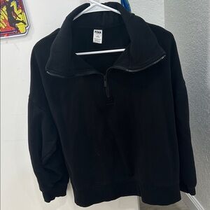 PINK Victoria's Secret Black Pullover sweater size large